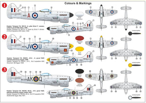 Kovozavody Prostejov KPM0224 Tempest F.6 „Silver wings“ 1/72 – imagen 2