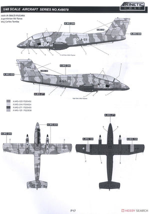 Kinetic K48078 IA 58 Pucará 1/48 – Bild 12