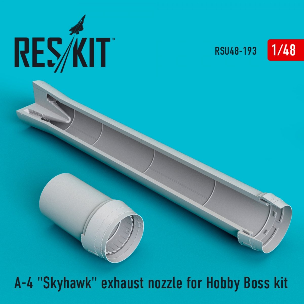 RESKIT RSU48-0193 A-4 (E,F,K,L,M) « SKYHAWK » TUYAU D&amp;#39;ÉCHAPPEMENT POUR MAQUETTE HOBBY BOSS 1/48