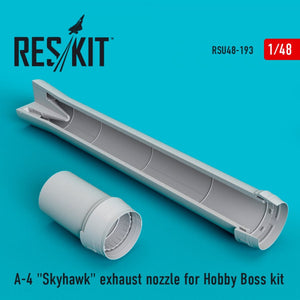 RESKIT RSU48-0193 A-4 (E,F,K,L,M) « SKYHAWK » TUYAU D&amp;#39;ÉCHAPPEMENT POUR MAQUETTE HOBBY BOSS 1/48