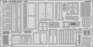 Eduard 48960 F/ A-18B/ D exterior KINETIC MODEL 1/48