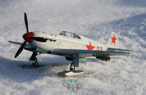 Modelsvit 4802 Yak-1 Soviet fighter on skis 1/48 – Bild 8