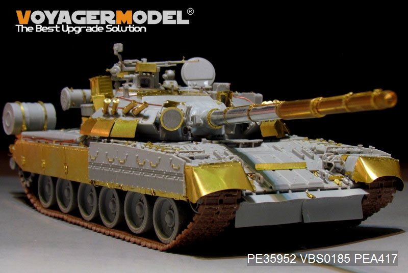 Maquette Voyager PE35952 Char de combat principal russe moderne T-80U (lanceur de fumée inclus) pour TRUMPETER 09525 1/35  – image 15