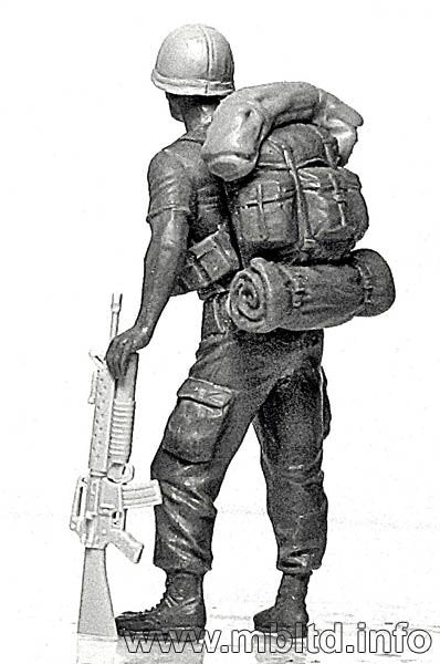 Master Box 3599 US Marines &amp;quot;Patrolling&amp;quot; (Vietnam War series) 1/35 – imagen 6