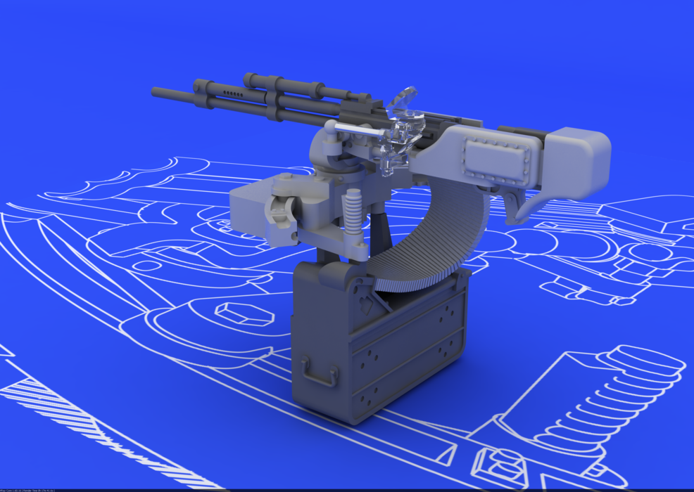 Eduard 648079 Il-2 UBT gun 1/48 (Tamiya) – Bild 4