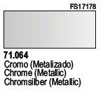 Vallejo 71064 Chrome Métallisé