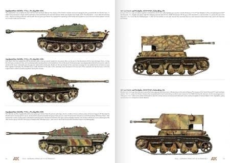 AK Interactive AK916 1944 GERMAN ARMOUR IN NORMANDY – CAMOUFLAGE PROFILE GUIDE – Bild 7