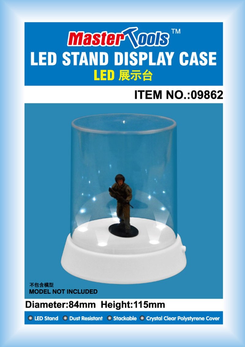 Trumpeter 09862 Led Stand Display Case 84X115mm – image 2