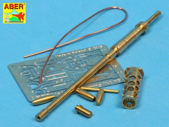 Canon Aber 16L-04 pour Browning M2 HB / Canon pour mitrailleuse américaine calibre .50 Browning M2 HB 1/16 