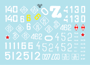 Star Decals 35-C1131 T-55 à Prague &amp;#39;68 1/35 – image 2