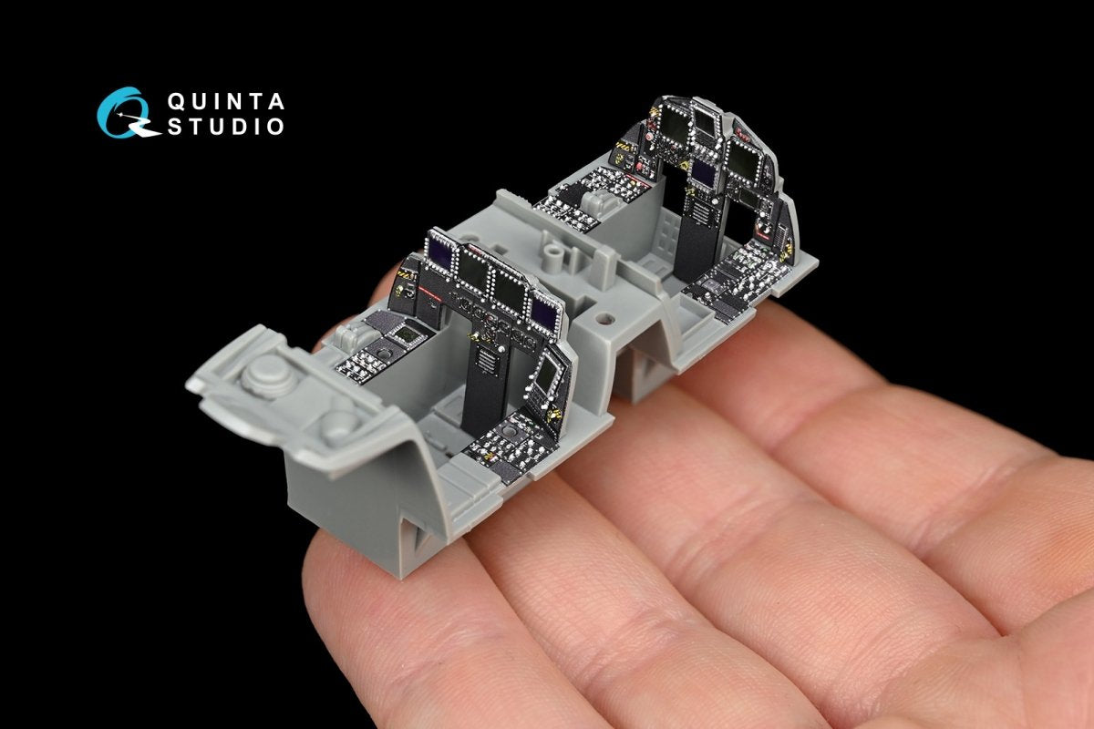 Quinta Studio QD48112 F-15I 3D-Printed &amp;amp; coloured Interior on decal paper (for GWH kit) 1/48 – zdjęcie 7