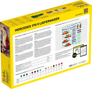 Heller 56736 Mercedes 170 V Lieferwagen - Starter Kit 1/24 – immagine 2