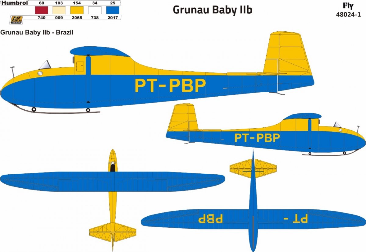 Fly 48024 Grunau Baby IIB Brasil vol. 1,2 1/48 – zdjęcie 3