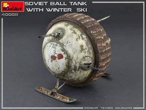 MiniArt 40008 SOVIET BALL TANK w/ WINTER SKI. INTERIOR KIT 1/35 – immagine 6