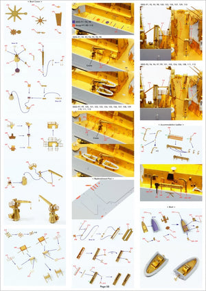 Pontos 35028F1 USS DDG-92 Momsen Flight IIa Detail Up Set 1/350 – imagen 18