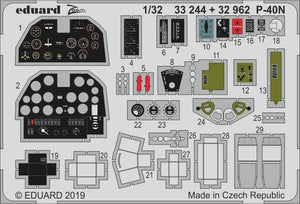 Eduard 33244 P-40N 1/32 TRUMPETER