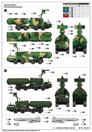 Trumpeter 01035 4K51 Rubezh Coastal 1/35 – imagen 4