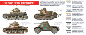 Hataka HTK-AS21 Early WW2 French Army paint set (8x17ml) – imagen 2
