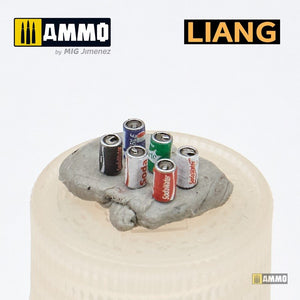 Liang 0412 3D-Print Model Soda Cans + Cardboard Boxes 2000s-2020s 1/35 – Bild 6
