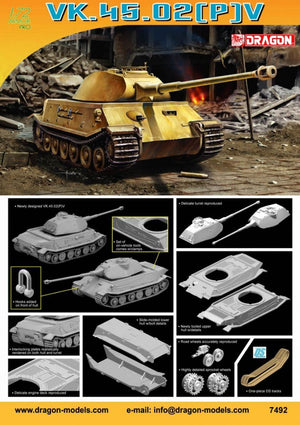 Dragon 7492 VK.45.02(P)V 1/72 – image 2