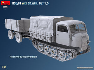 MiniArt 53005 RSO/01 with TRAILER SD.ANH. OST 1,5t 1/35 – immagine 5