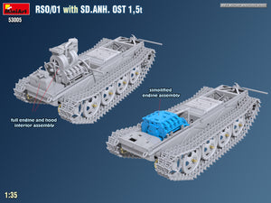 MiniArt 53005 RSO/01 with TRAILER SD.ANH. OST 1,5t 1/35 – immagine 12