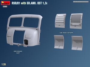 MiniArt 53005 RSO/01 with TRAILER SD.ANH. OST 1,5t 1/35 – immagine 13