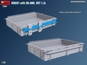 MiniArt 53005 RSO/01 with TRAILER SD.ANH. OST 1,5t 1/35 – immagine 16