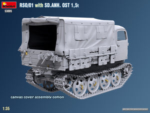 MiniArt 53005 RSO/01 with TRAILER SD.ANH. OST 1,5t 1/35 – immagine 7