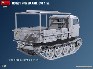 MiniArt 53005 RSO/01 with TRAILER SD.ANH. OST 1,5t 1/35 – immagine 8