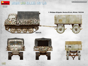MiniArt 53005 RSO/01 with TRAILER SD.ANH. OST 1,5t 1/35 – immagine 3