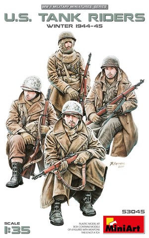 MiniArt 53045 US Tank Riders (Hiver 1944-45) 1/35