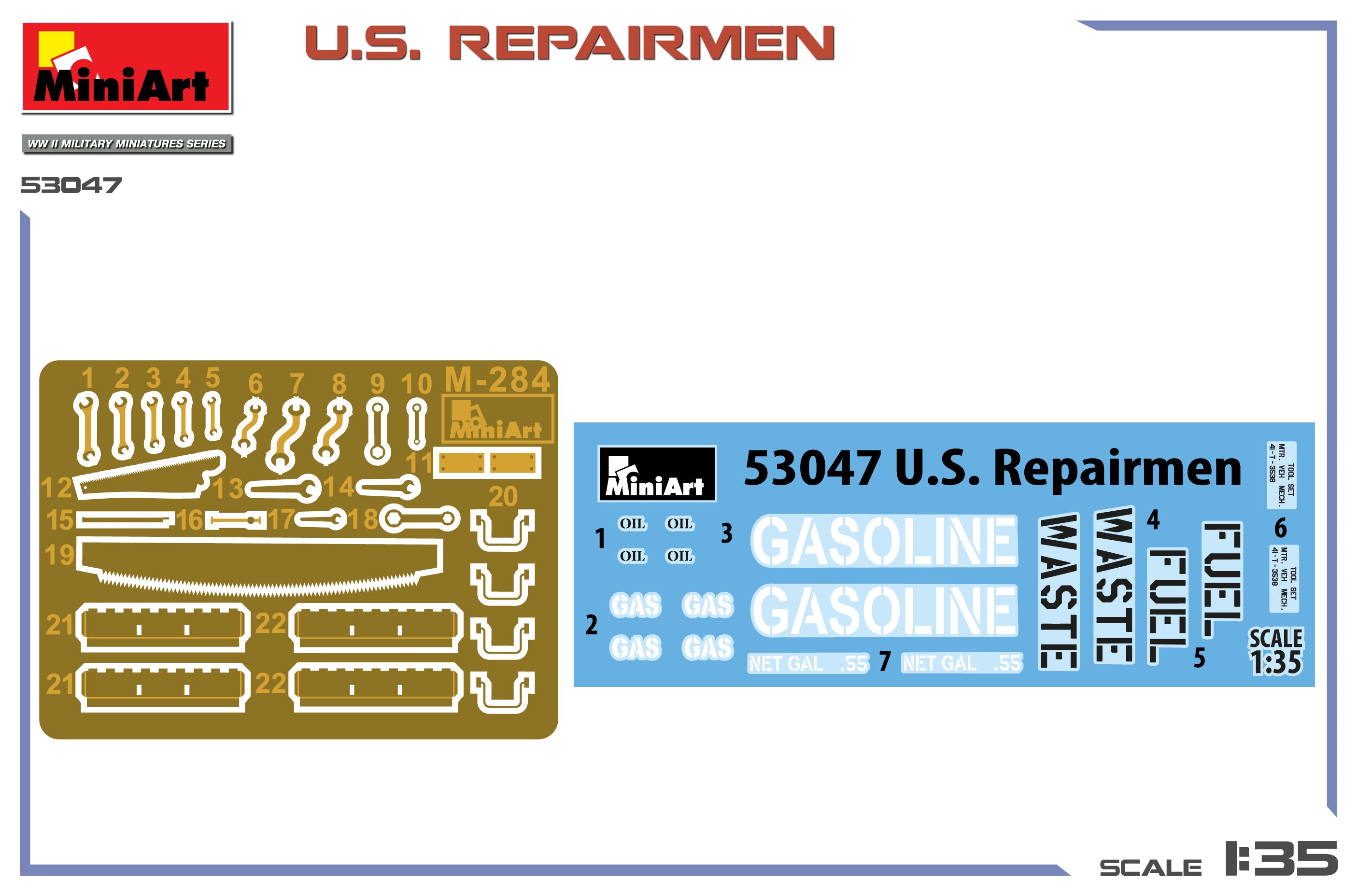 MiniArt 53047 Réparateurs américains 1/35 – image 2
