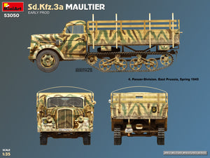 53050 Sd.Kfz.3a Maultier. Early Prod 1/35 – immagine 3