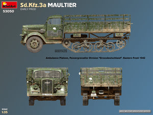 53050 Sd.Kfz.3a Maultier. Early Prod 1/35 – immagine 5