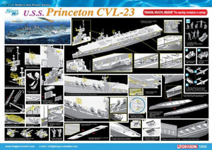 Dragon 1055 U.S.S. Princeton CVL-23 1/350 – immagine 2
