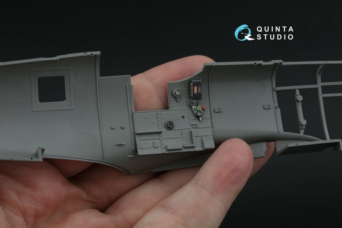 Quinta Studio QD35133 Spitfire Mk. Vb 3D-Printed coloured Interior on decal paper (Border model) 1/35 – imagen 9