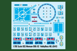 Hobby Boss 83413 USS Momsen DDG-92 1/700 – imagen 5