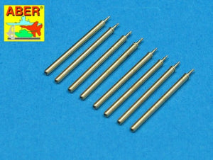 Aber A48 109 Ensemble de 8 canons Browning M2 US de calibre .50 (12,7 mm) tournés pour P-47 Thunderbolt (1/48)