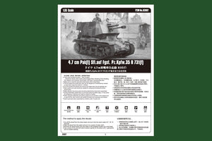 Hobby Boss 83807 4.7 cm Pak(t) Sfl.auf Fgst. Pz.Kpfw.35 R 731(f) 1/35 – imagen 2