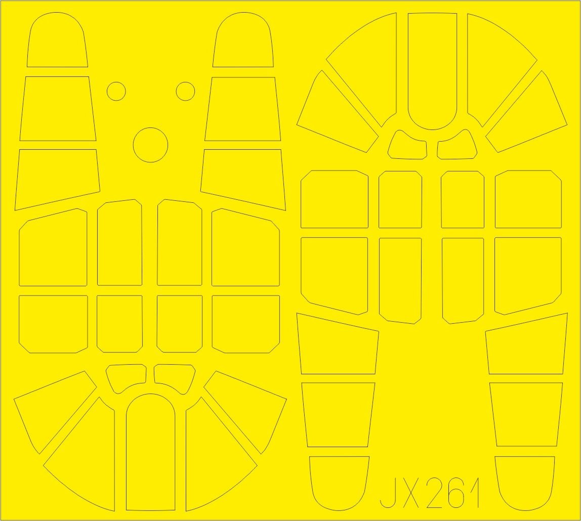 Eduard JX261 P-40E TFace 1/32 TRUMPETER
