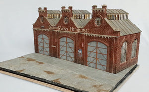 RT-Diorama 35285 Diorama-Base: &amp;quot;Industrial Hangars&amp;quot; 1/35 – imagen 9
