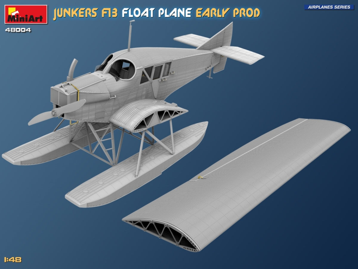 MiniArt 48004 Junkers F13 Float Plane. Early Prod 1/48 – immagine 9