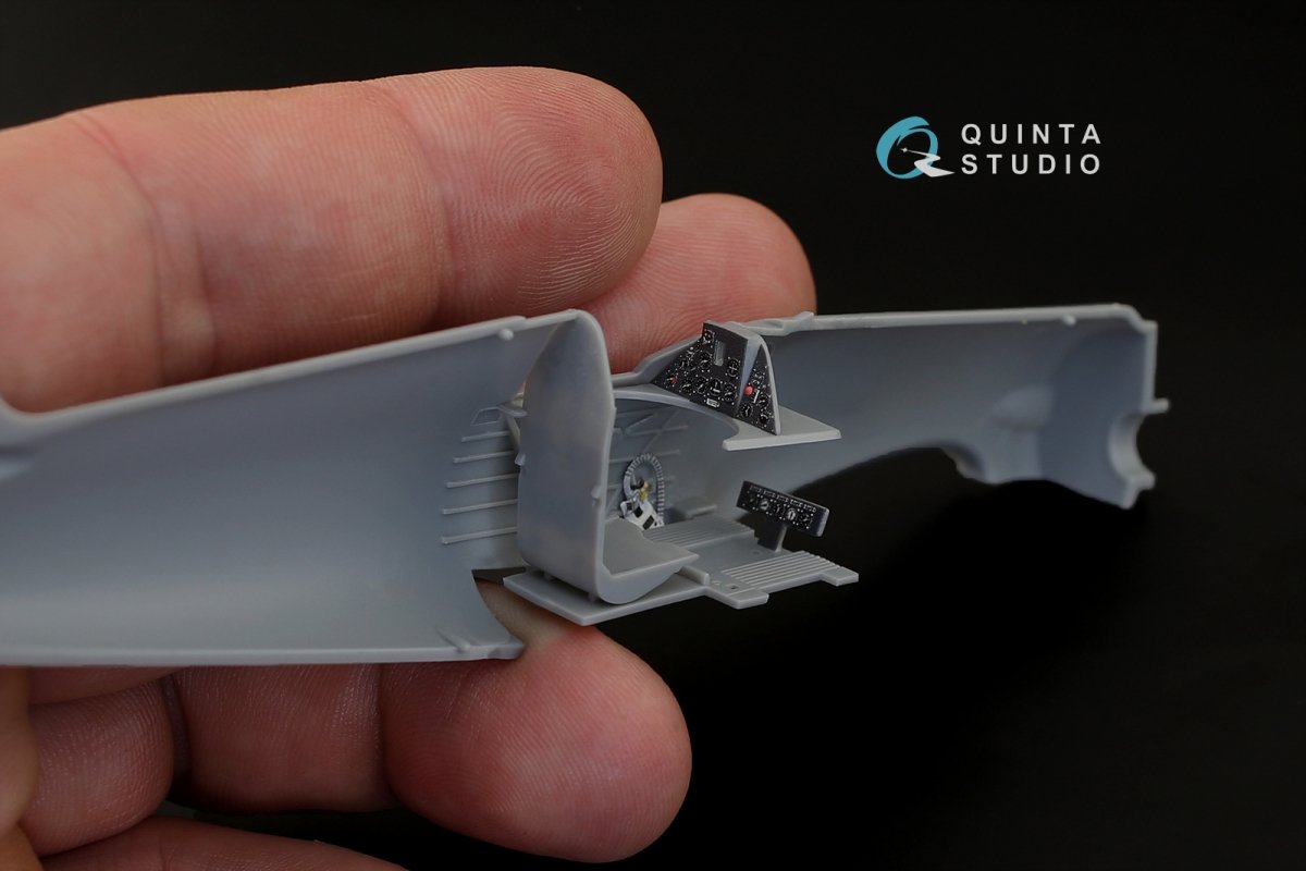Quinta Studio QD48127 IAR-80 3D-Printed &amp;amp; coloured Interior on decal paper (for HobbyBoss kit) 1/48 – imagen 6