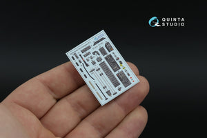 Quinta Studio QD+35153 AH-1W 3D-Printed &amp;amp; coloured Interior on decal paper (Trumpeter) (with 3D-printed resin parts) 1/35 – zdjęcie 12