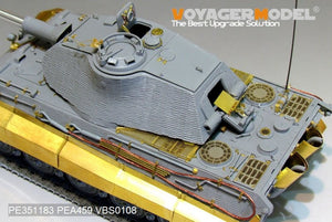 Voyager Model PE351183 WWII German King Tiger (Porsche Turret)（For DRAGON/ZVEZDA kit) 1/35 – imagen 13