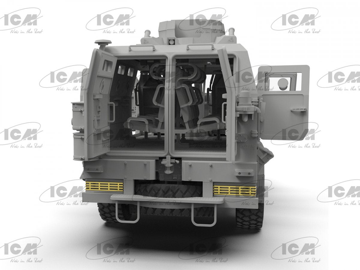 ICM 35014 Kozak-2 Ukrainian MRAP-class Armored Vehicle 1/35 – imagen 11