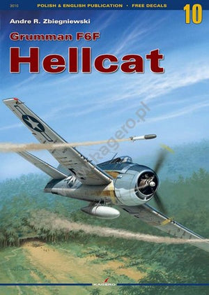 Kagero 3010 Grumman F6F Hellcat EN/PL (sans décalcomanie)