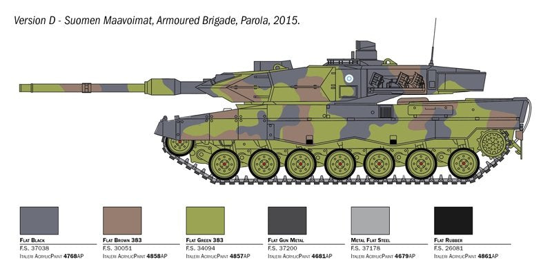 Italeri 6567 LEOPARD 2A6 1/35 – image 3