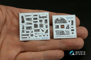 Quinta Studio QD48368 Buccaneer S.2 early 3D-Printed &amp;amp; colored Interior on decal paper (Airfix) 1/48 – image 9